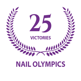 25 Medals Nails Olympics